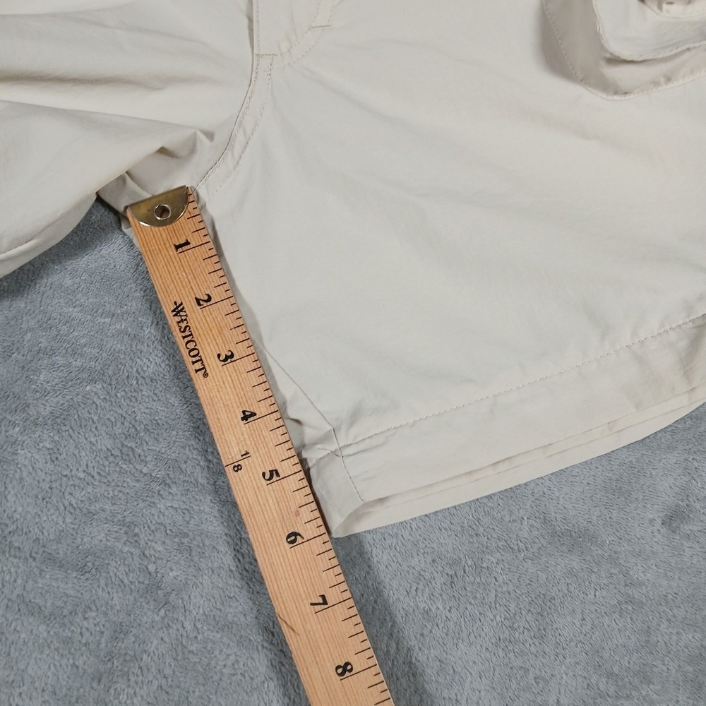 Cabela's Guidewear Convertible Pants Shorts Mens XL Regular Tan Nylon 8485 - Picture 7 of 7